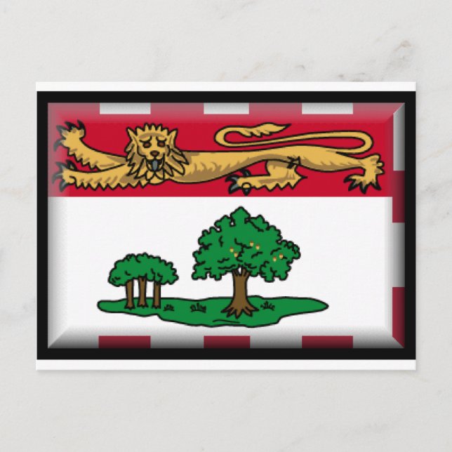 Prince Edward Islands (Canada) Flag Postcard (Front)