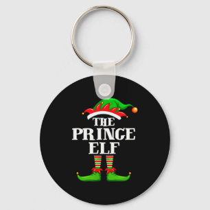 Prince Elf Matching Family Group Christmas Party P Keychain