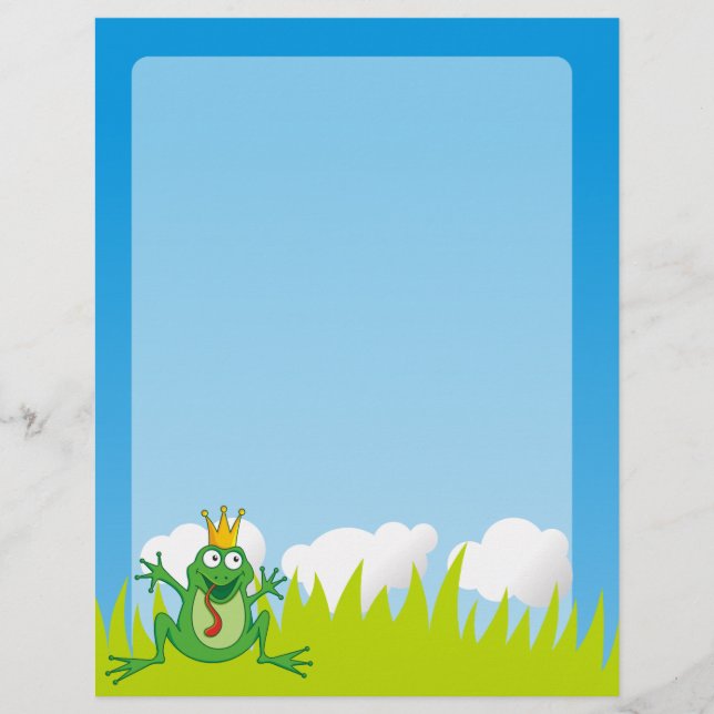 Prince Frog 8.5" x 11" (Front)