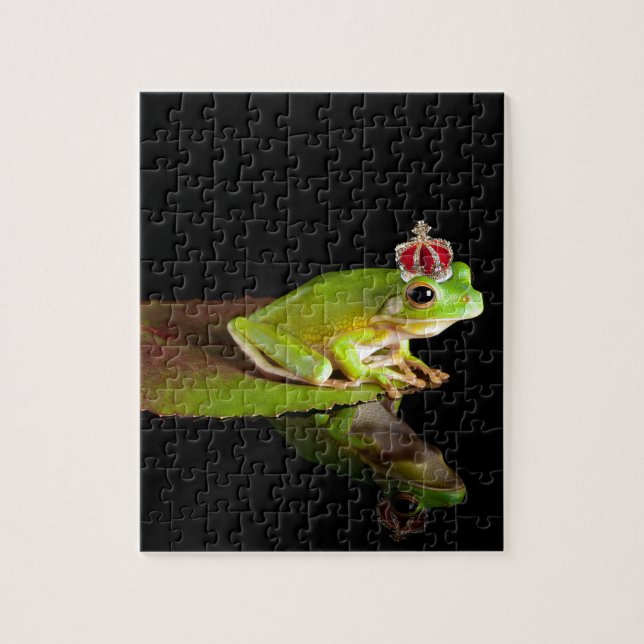Prince frog jigsaw puzzle (Vertical)