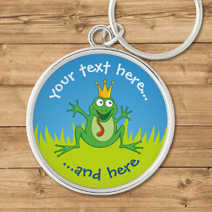 Prince Frog Keychain