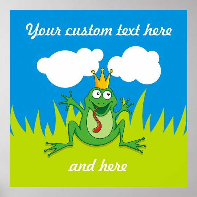 Prince Frog Poster (Front)