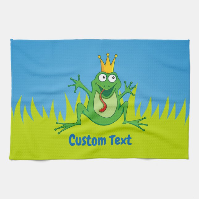 Prince Frog Towel (Horizontal)
