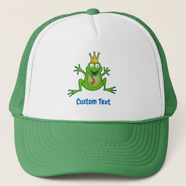 Prince Frog Trucker Hat (Front)