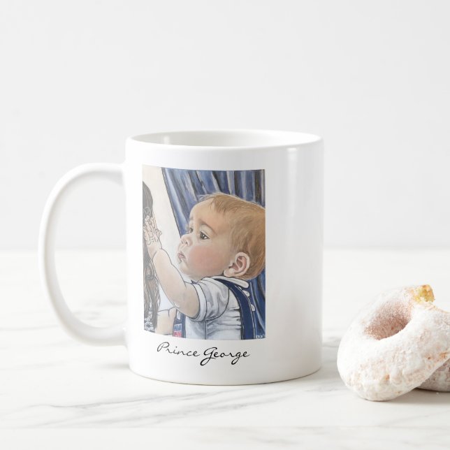 Prince George  Coffee Mug (With Donut)