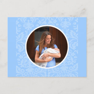 Prince George Royal Baby Postcard