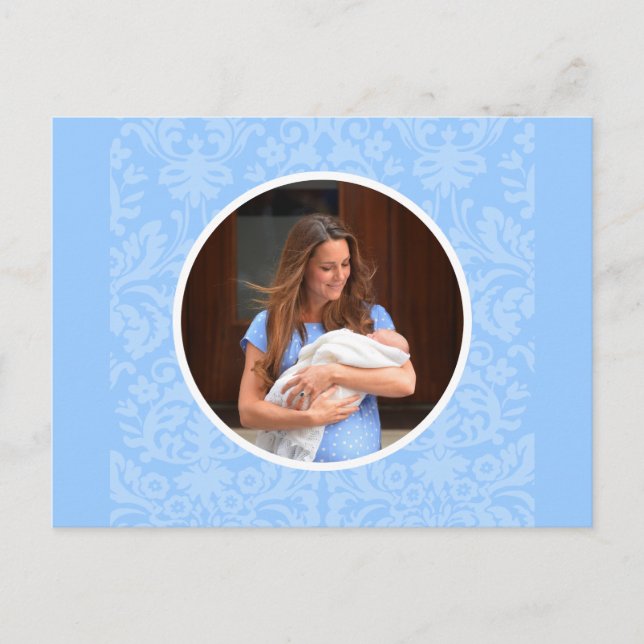Prince George Royal Baby Postcard (Front)