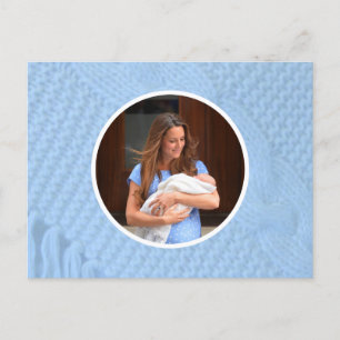Prince George Royal Baby Postcard