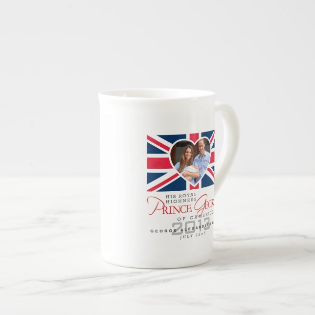 Prince George - Royal Celebration Bone China Mug (Front Right)