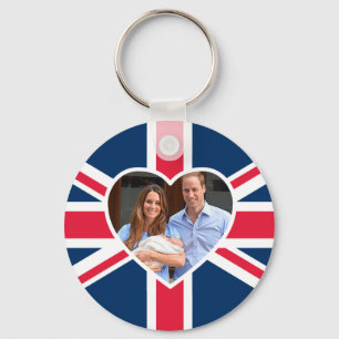 Prince George - William & Kate Keychain