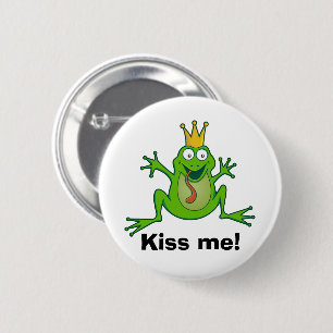 Prince grenouille, Embrasse-moi ! Badge