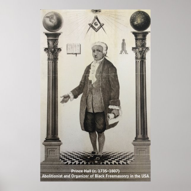 Prince Hall (c. 1735-1807) Poster (Front)