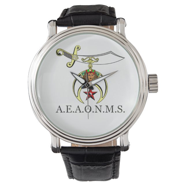Prince Hall Shriners Watch (Front)