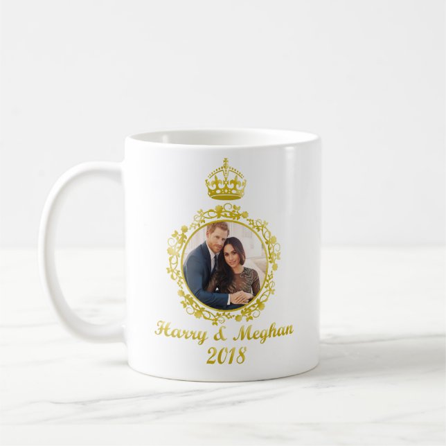Prince Harry and Meghan Markle Coffee Mug (Left)
