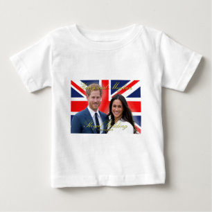 Prince Harry and Meghan Markle Royal Wedding Baby T-Shirt