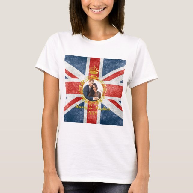 Prince Harry and Meghan Markle T-Shirt (Front)