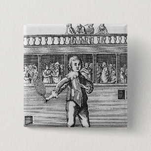 Prince James- Duke of York 2 Inch Square Button