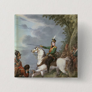 Prince Jozef Antoni Poniatowski 1809-13 2 Inch Square Button