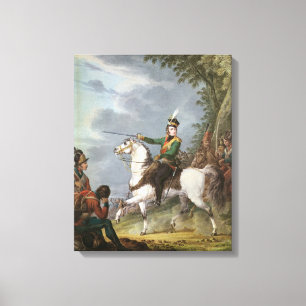 Prince Jozef Antoni Poniatowski 1809-13 Canvas Print