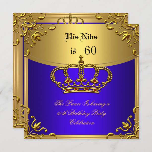 Kings Crown Invitations Zazzle CA