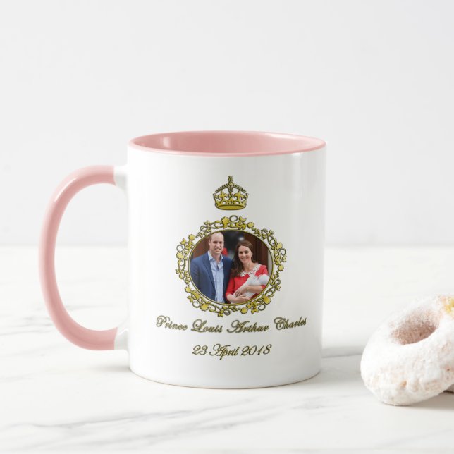 Prince Louis Arthur Charles Mug (With Donut)
