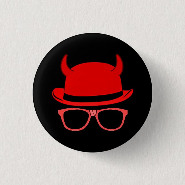 Prince of Dorkness 1 Inch Round Button (Front)