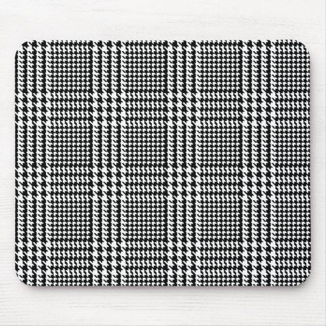 Prince of Wales Check Mouse Pad (Front)