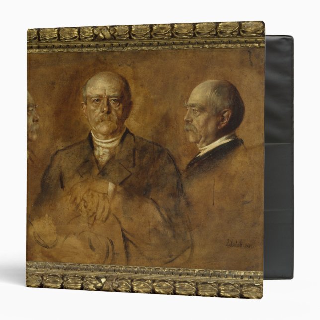 Prince Otto von Bismarck, 1884 Binder (Front/Inside)