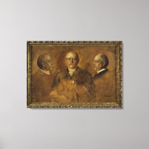 Prince Otto von Bismarck, 1884 Canvas Print