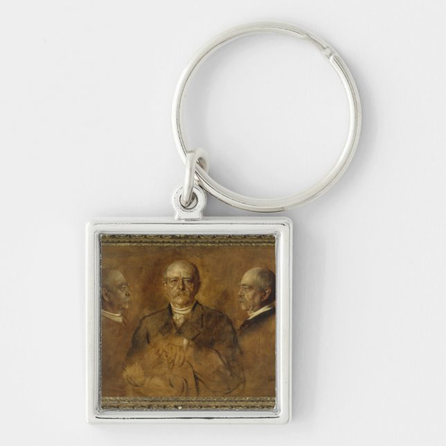 Prince Otto von Bismarck, 1884 Keychain (Front)
