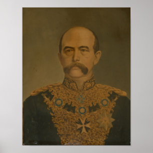 Prince Otto von Bismarck in Diplomat's Uniform Poster