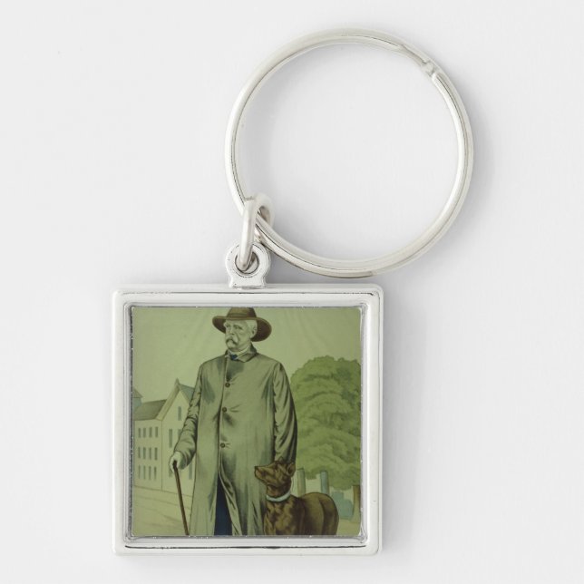 Prince Otto von Bismarck in Friedrichsruh Keychain (Front)