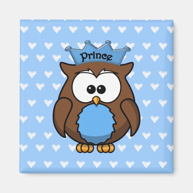 prince owl boy magnet (Front)
