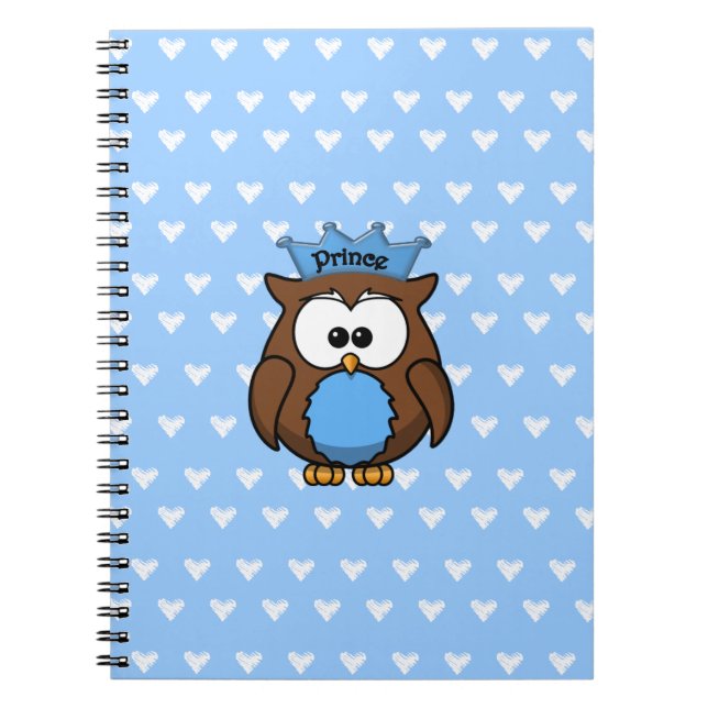 prince owl notebook (Front)