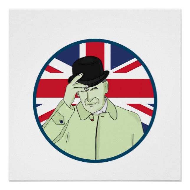 Prince Philip Duke of Edinburgh Poster (Front)