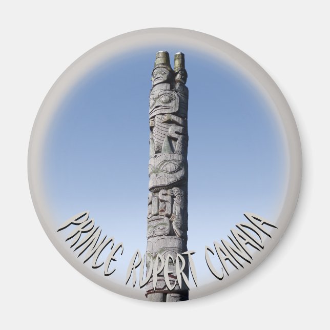 Prince Rupert Magnet Personnalisé BC Souvenirs (Devant)