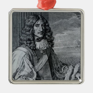 Prince Rupert of the Rhine Metal Ornament