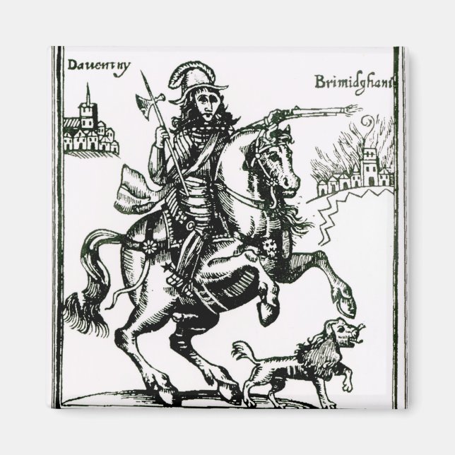 Prince Rupert on Horseback Magnet (Front)