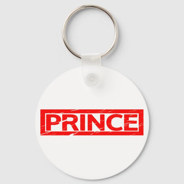Prince Stamp Keychain (Front)