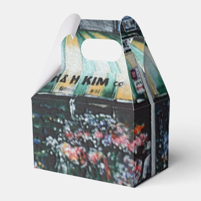 Prince Street Corner, New York City Favor Box (Front Side)