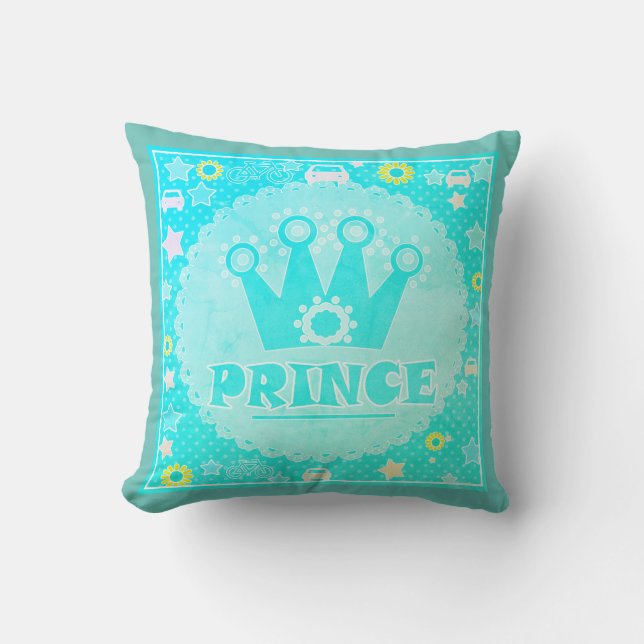 Prince . throw pillow (Front)