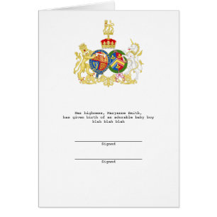 Prince William and Duchess Catherine Coat of Arms