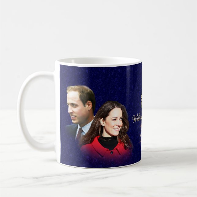 Prince William et tasse de Catherine (Gauche)
