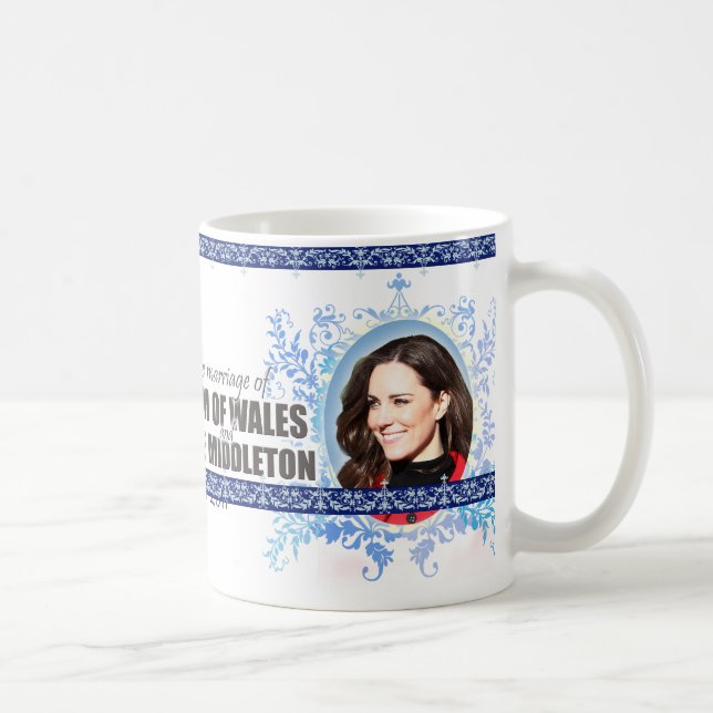 Prince William et tasse royale de mariage de Kate (Droite)