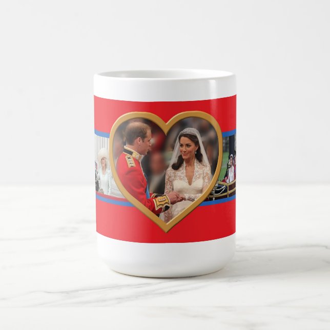 Prince William & Kate Coffee Mug (Center)