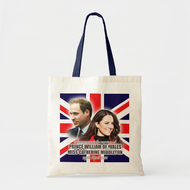 Prince William & Kate Middleton Bag (Front)