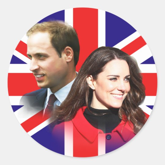 Prince William & Kate Middleton Stickers