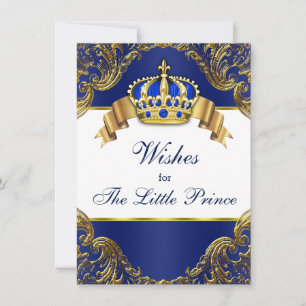 Prince Wishes for Baby Advice Card