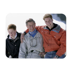 Princes Charles William Harry 2005 Magnet