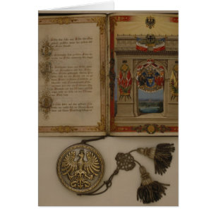 Prince's Diploma investing Otto von Bismarck